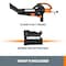 Worx TriVac Corded Handheld Leaf Blower W/ Mulching System, 12 Amp WG509 - alternate 3